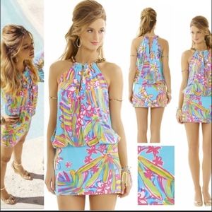 Lilly Pulitzer Siena Halter dress Size S